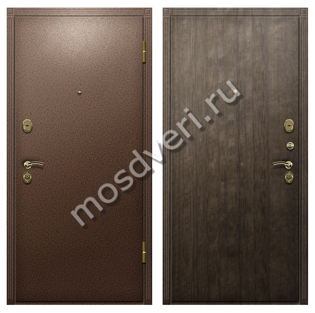 Входная дверь одностворчатая с терморазрывом TD-147 - купить от производителя Мосдвери Входная дверь одностворчатая с терморазрывом TD-147