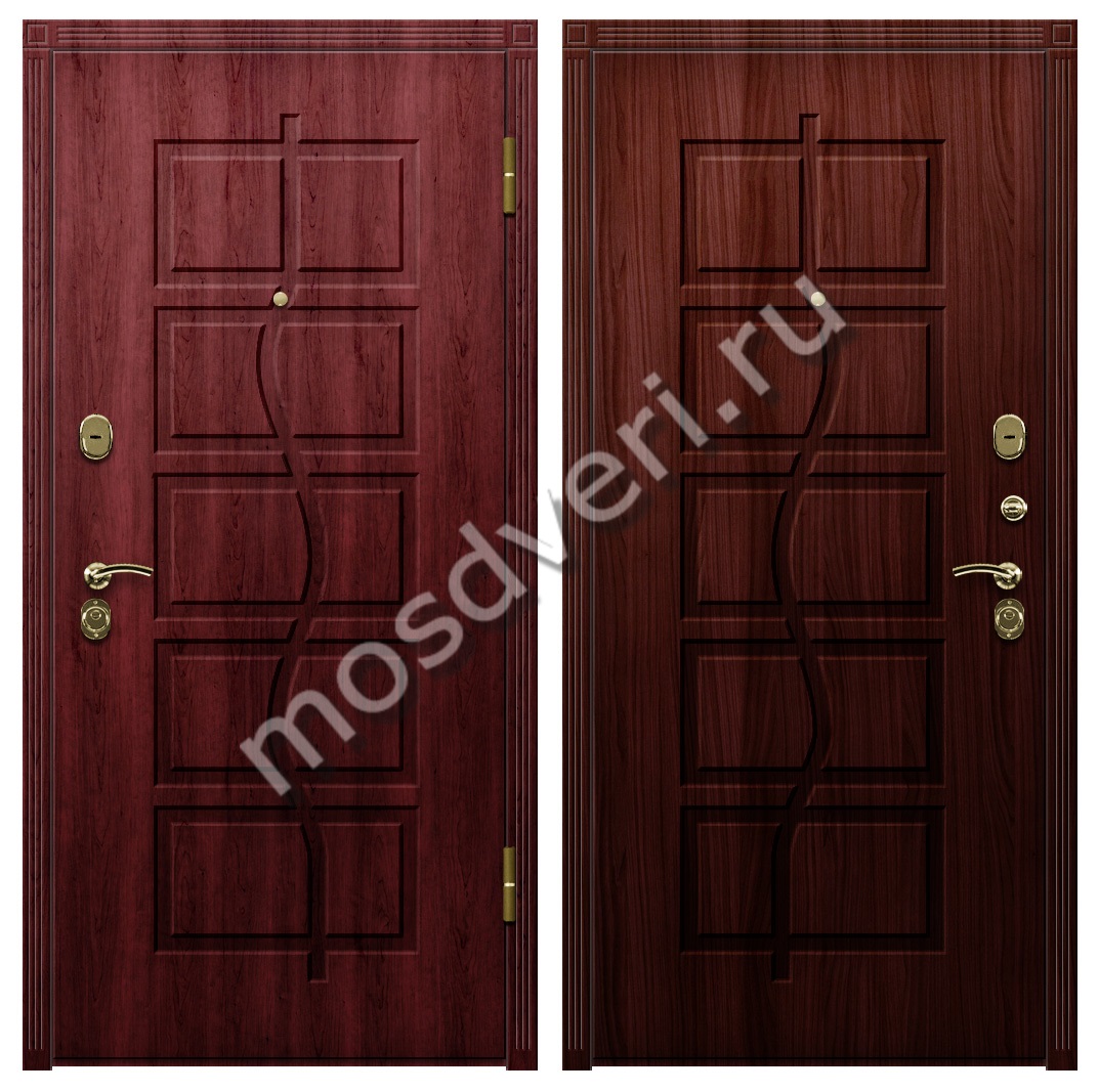 Входная металлическая дверь в квартиру TD-64 - купить от производителя Мосдвери Входная металлическая дверь в квартиру TD-64